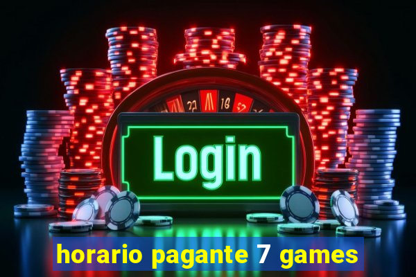 horario pagante 7 games